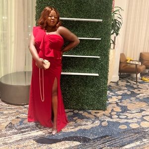 CLUB L London Sexy Red Dress